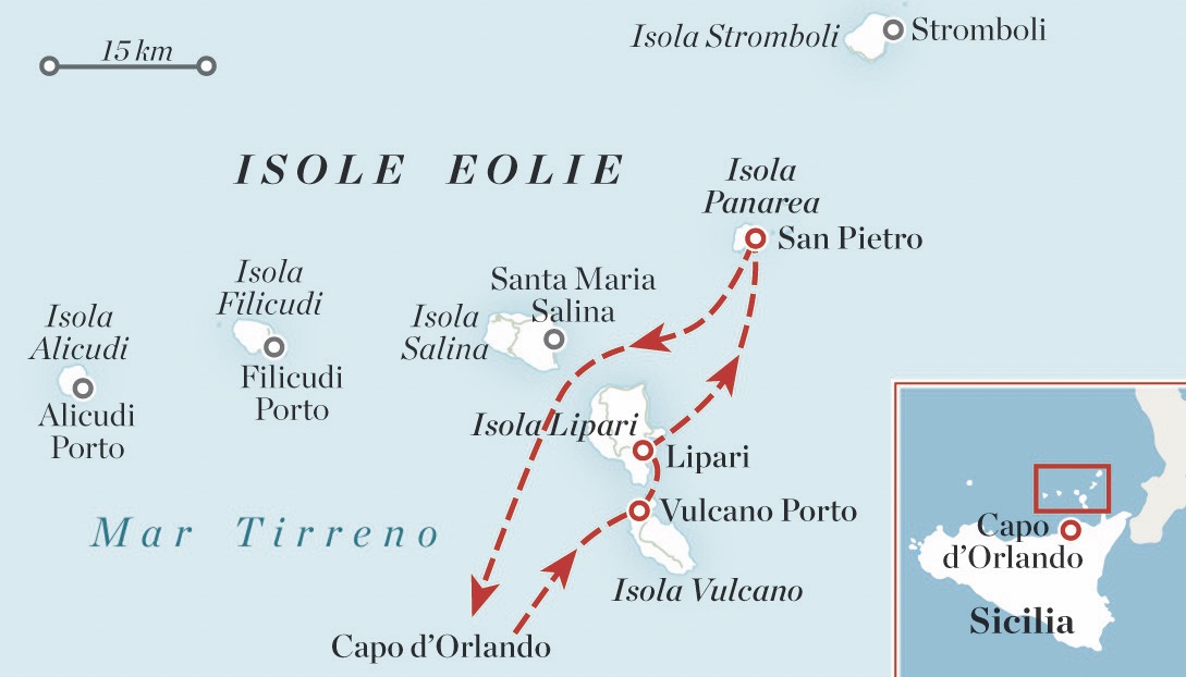 Mappa Eolie 