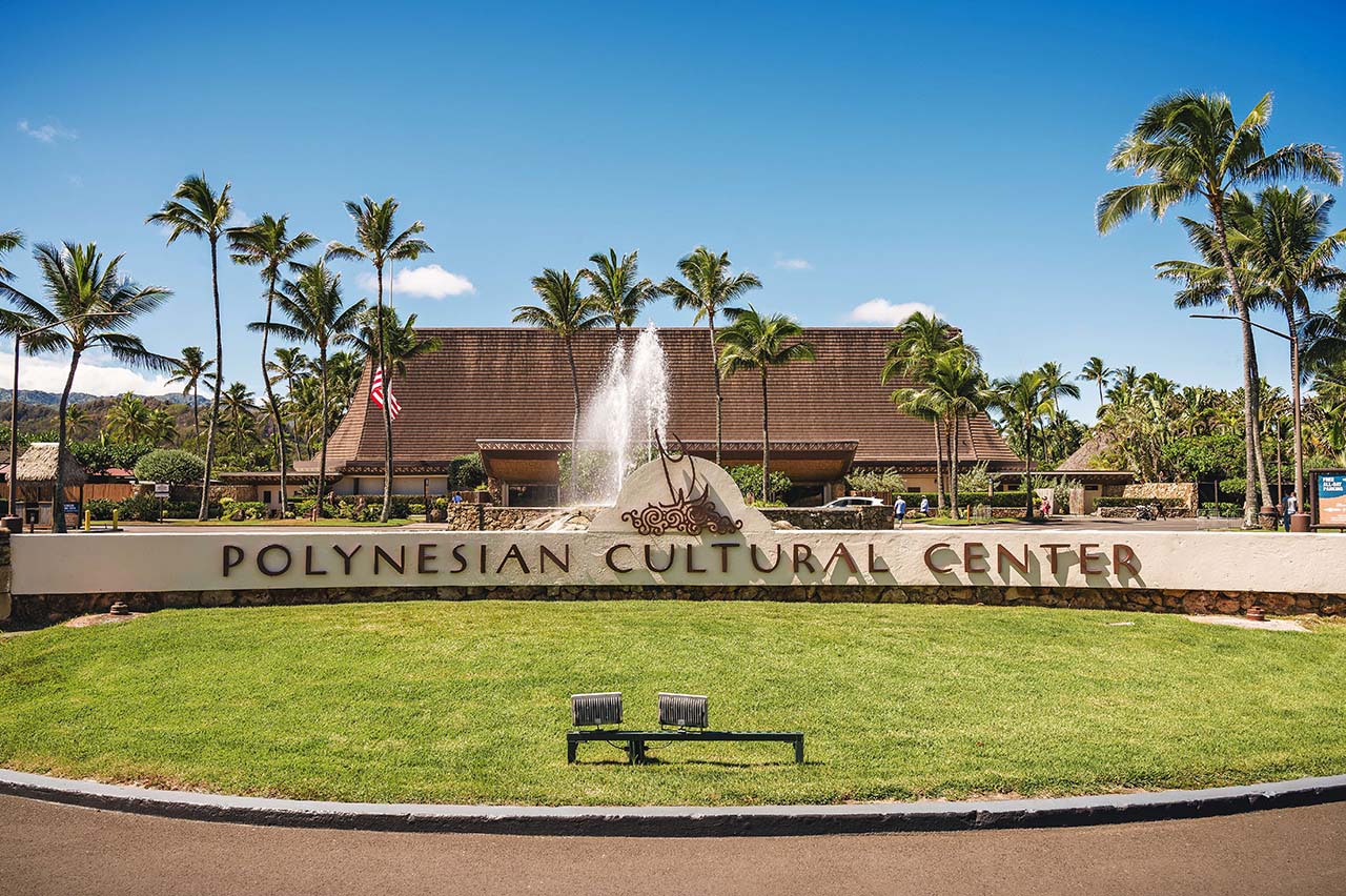 Polynesian Cultural Center Laie Hawaii isola Oahu USA