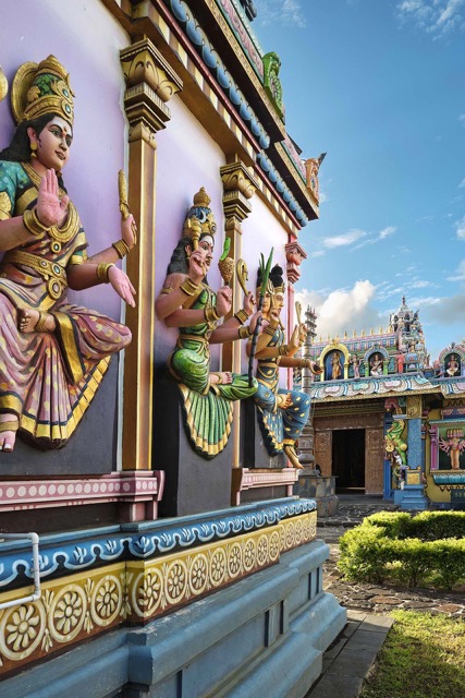 Tempio indu Maheswarnath Mandir, a Triolet, Mauritius